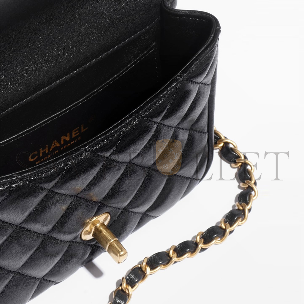 CHANEL MASTER MINI FLAP BAG AS4385 (17*12*5cm)